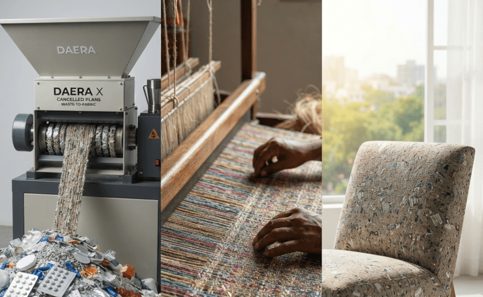 Turning Waste Into Luxury: The Trio Upcycling Industrial Trash